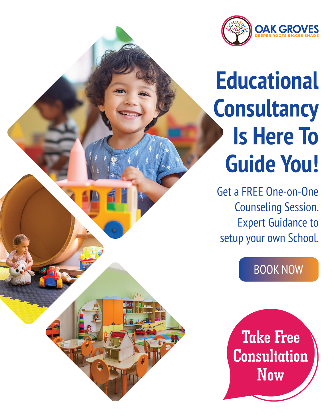 Get Oak Groves Educational Consultancy Free Session – Join Now!